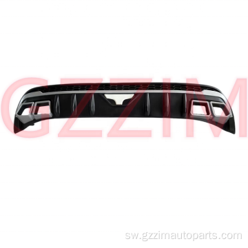 Santafe nyuma bumper mdomo diffuser